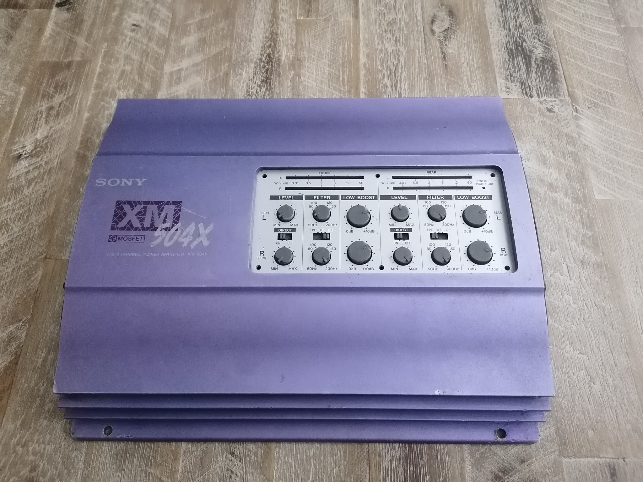 Sony Xplod XM-504Z 500W amplifier