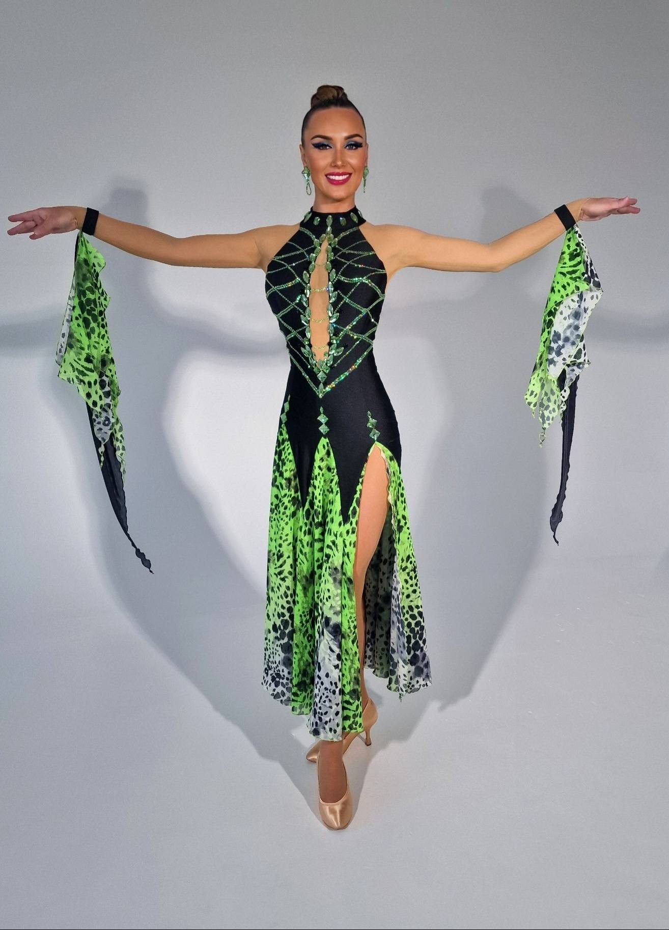 chinese dress ladies Dance With Death Sleeveless Maxi Dress