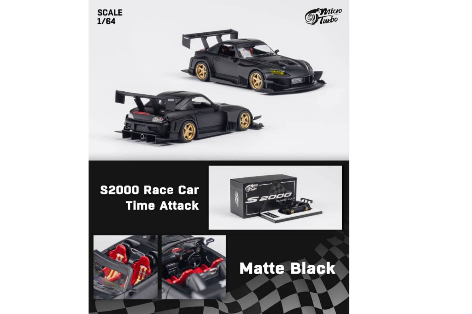Cool carshow 2026 限定 microturbo s2000 MicroTurbo - Pre-Order