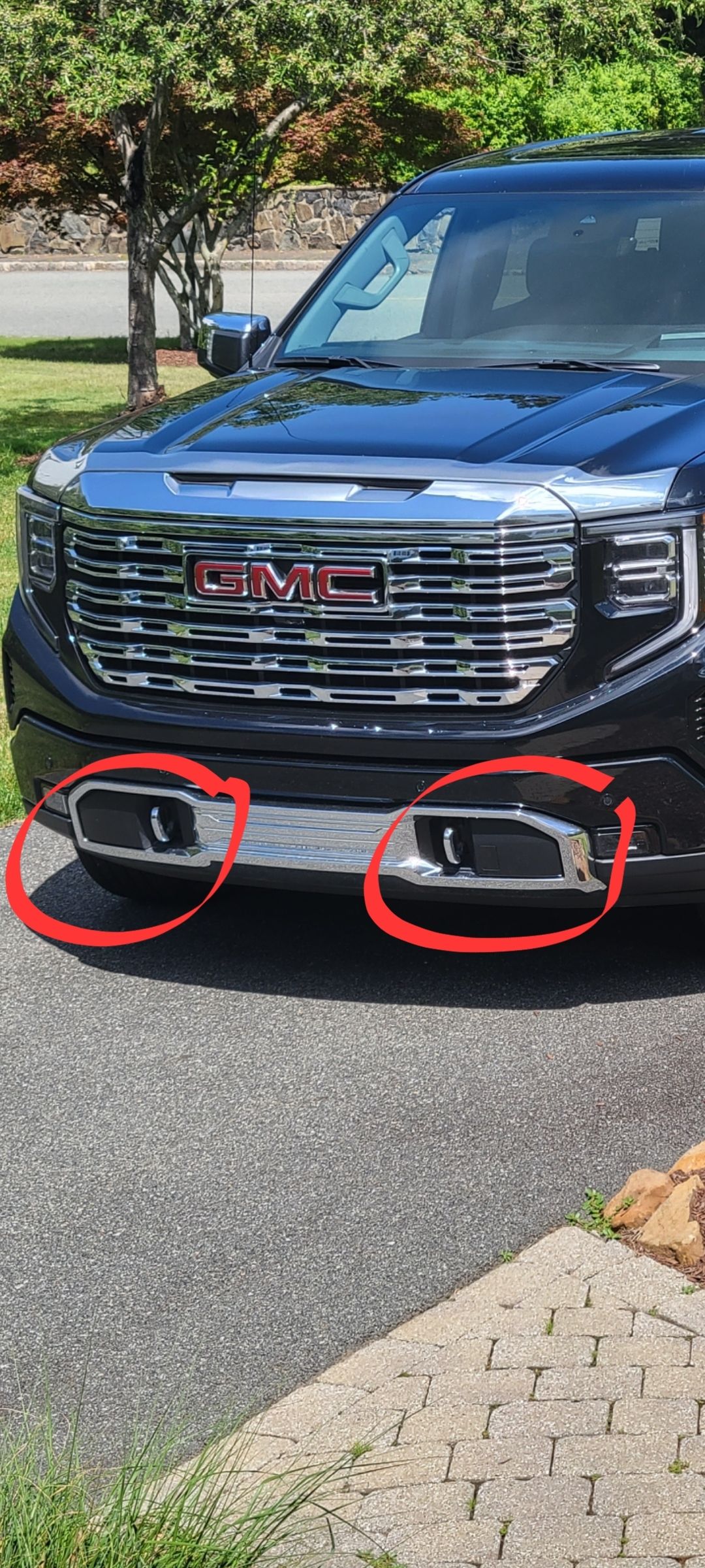 Fog Lights for 14-15 GMC Sierra 1500 Bumper Driving Lamps