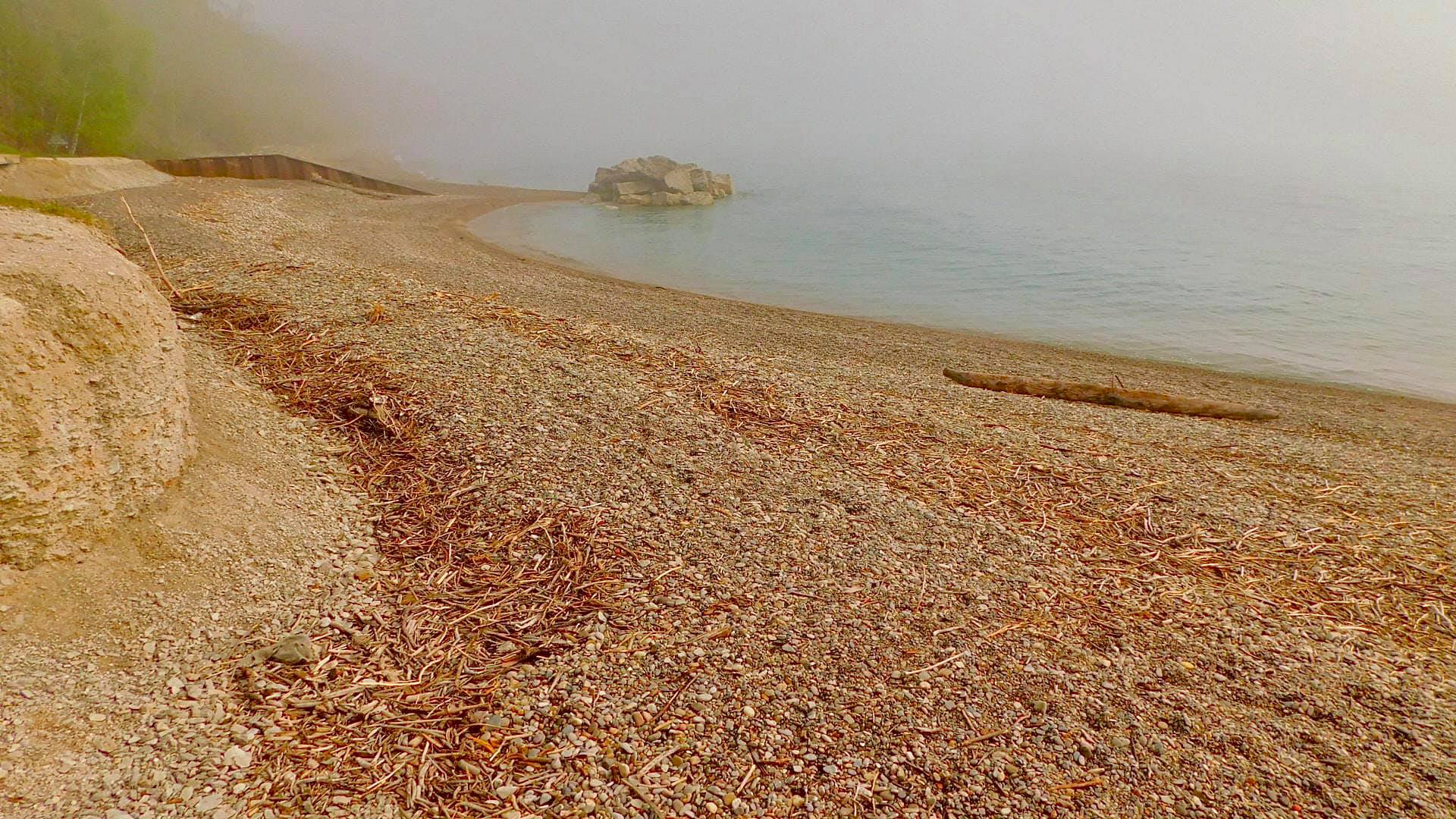 Klode beach in Whitefish Bay