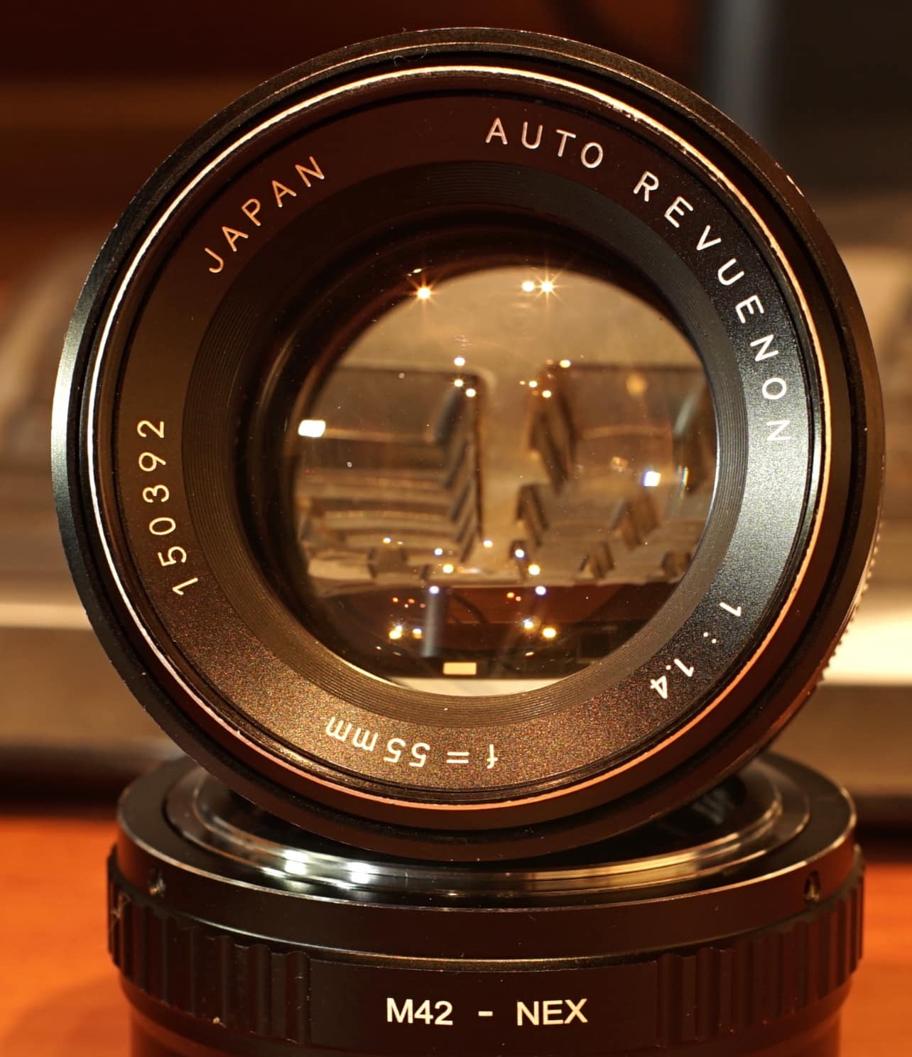 Auto Revuenon 55mm f1.4 lens review