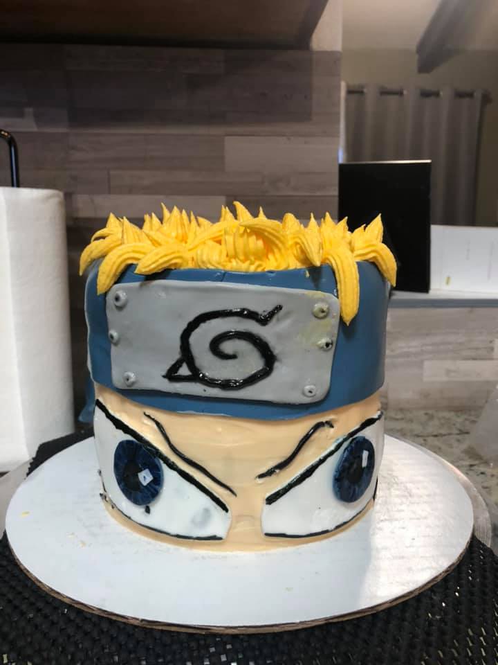 Naruto Edible Rice Wafer Paper Cake Toppers – Personalized For Cupcakes & Cakes