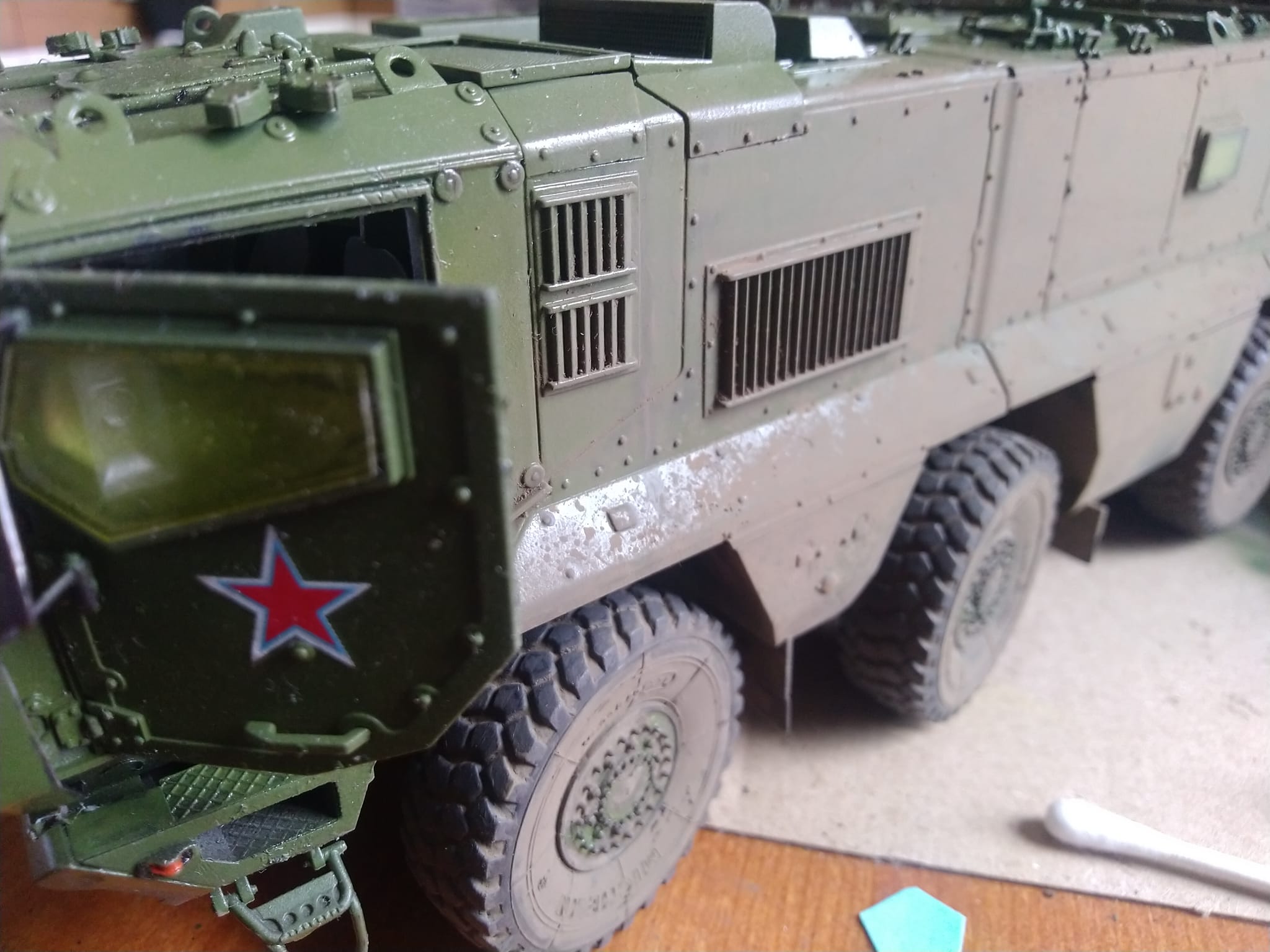 My 3 project Takom Kamaz Typhoon 1:35