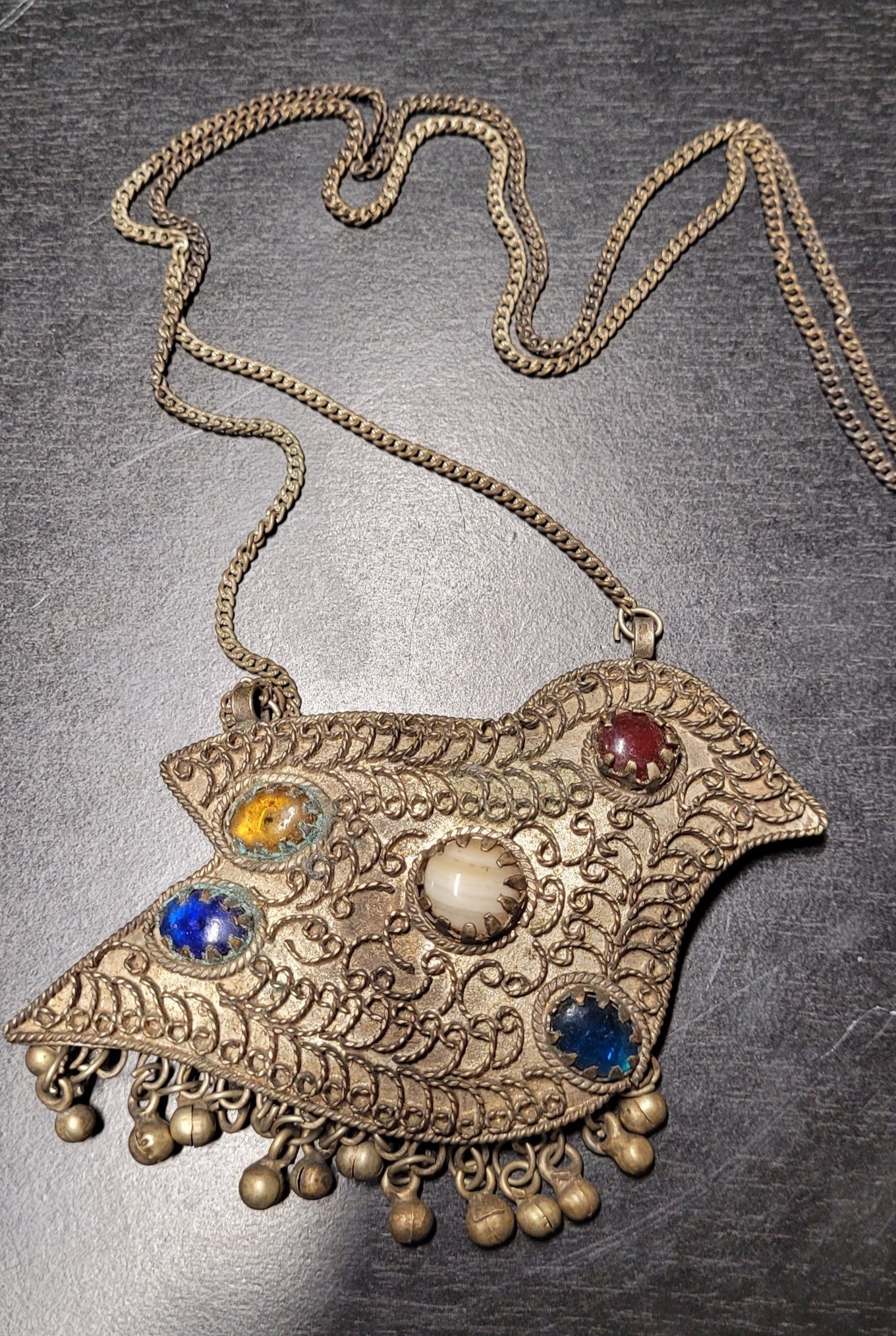 【60's〜70's】Indian Jewelry ネックレス 刻印 SV925 What is this Indian necklace?