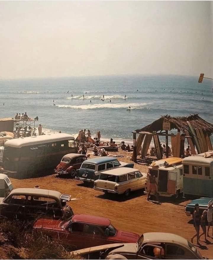 San Onofre surfing contest in 1963