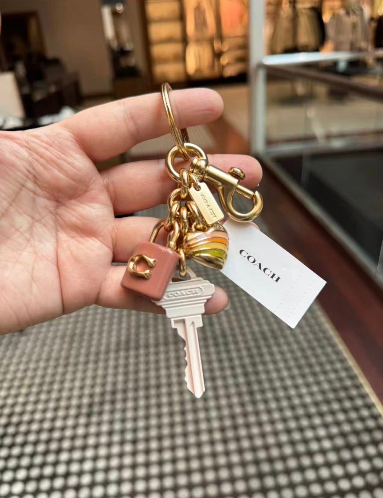 Is this Coach keychain authentic or fake?
