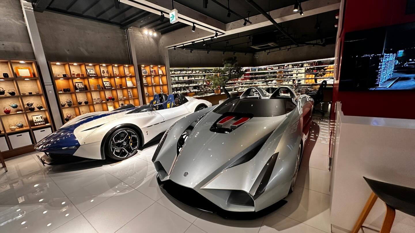 Sketch and sketch of the project Kode57 from Ken Okuyama.