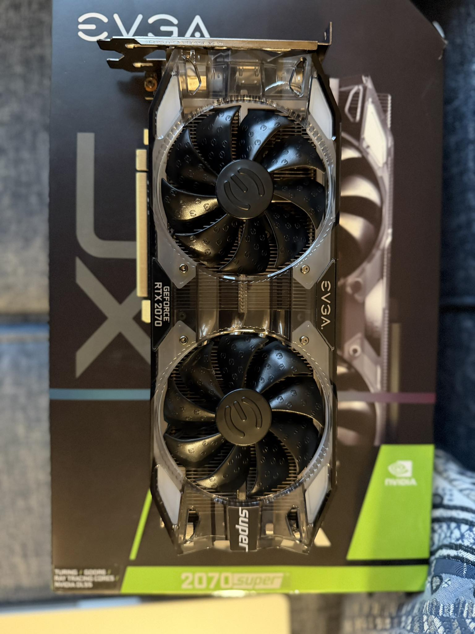 Does the MSI Ventus RTX 2070 Super OC GP edition GPU sag?