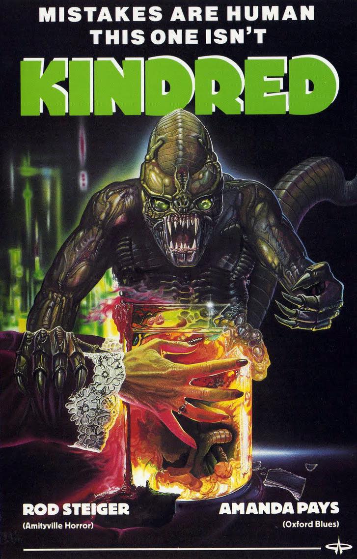 当時物 映画ポスター ギンドレッド THE KINDRED Thoughts on 1987 movie The Kindred?