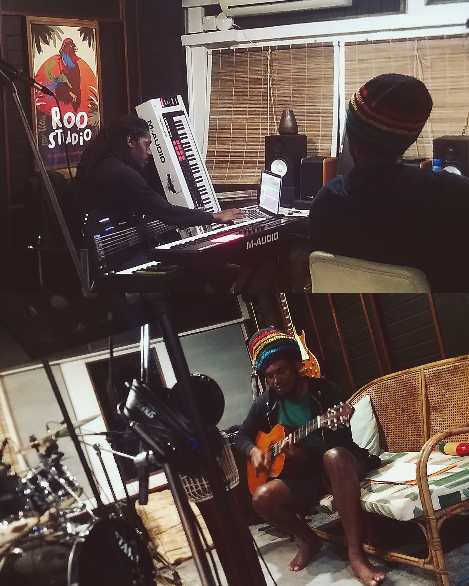 Roo Studio - Ninin 🎶🎵🇲🇺 #rasnininn #newalbum #makingof... | Facebook
