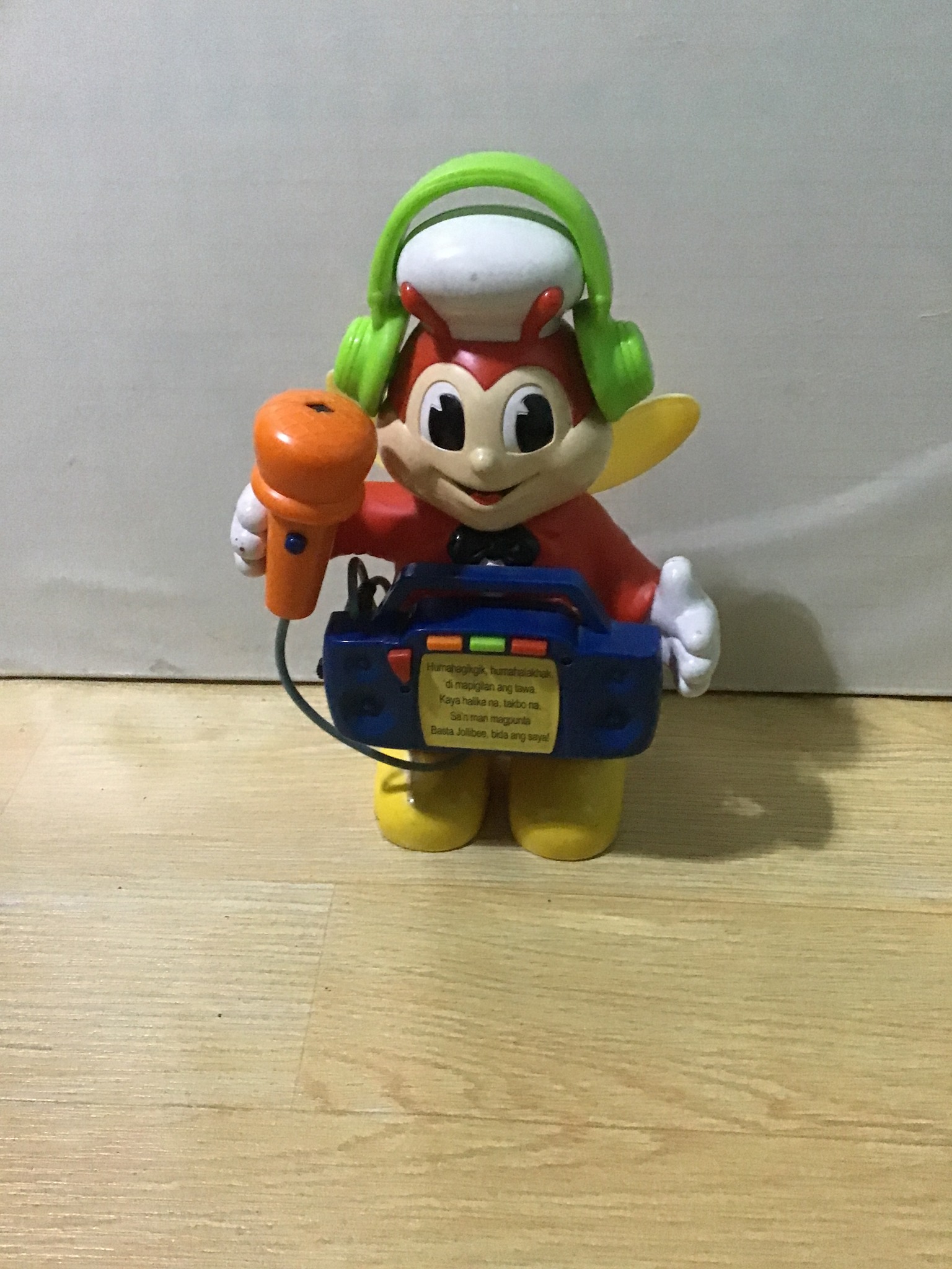 Vintage Jollibee and McDonald