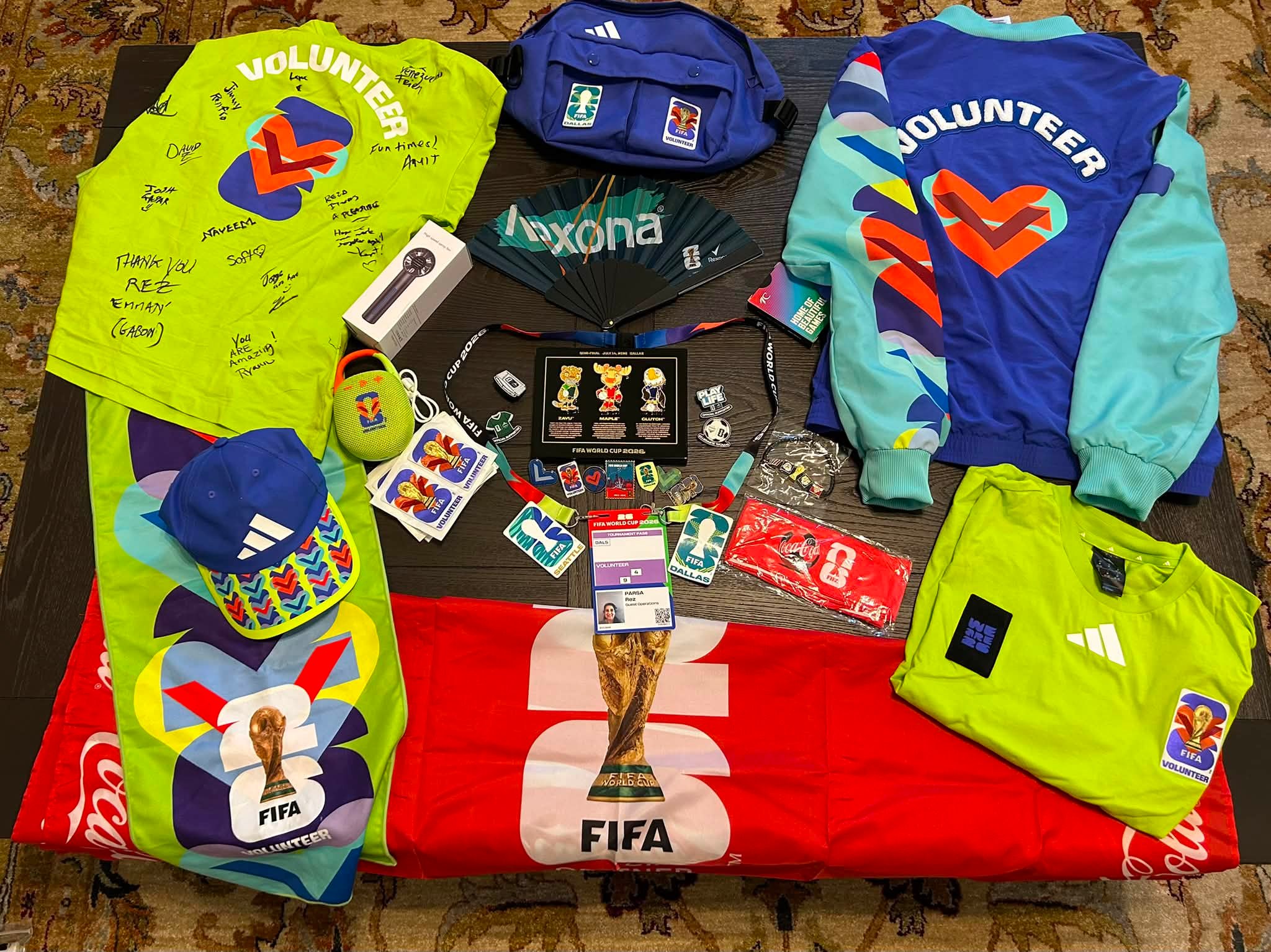 Dallas FIFA World Cup volunteers, if you have already received