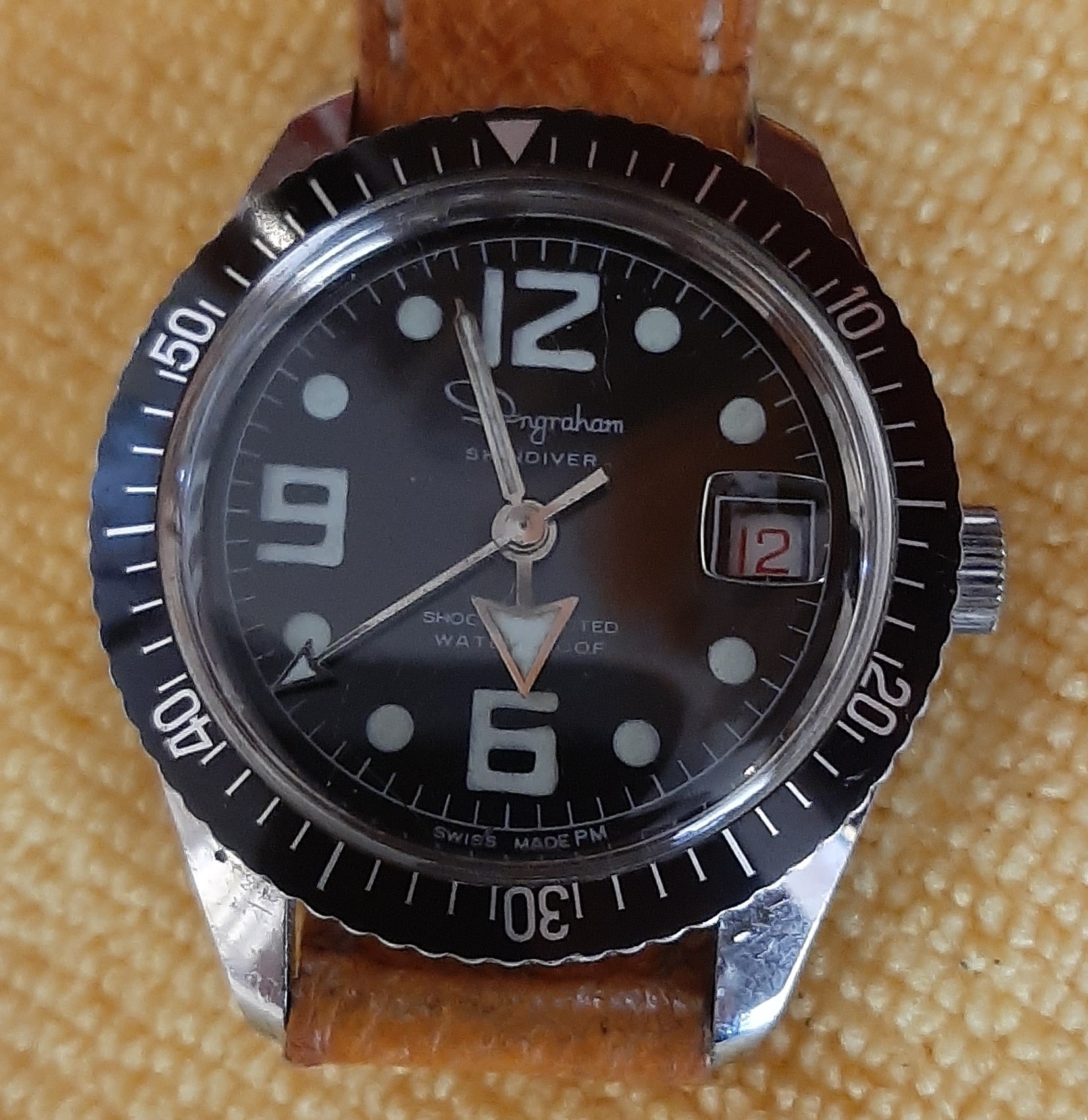 Ingraham skin diver watch information?