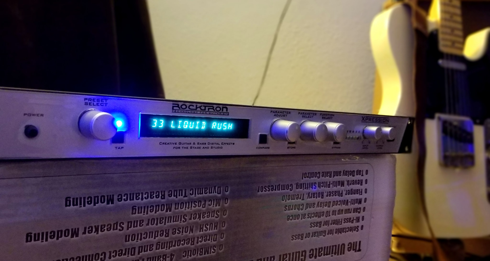 Rocktron Purple Haze and Rocktek Chorus effects