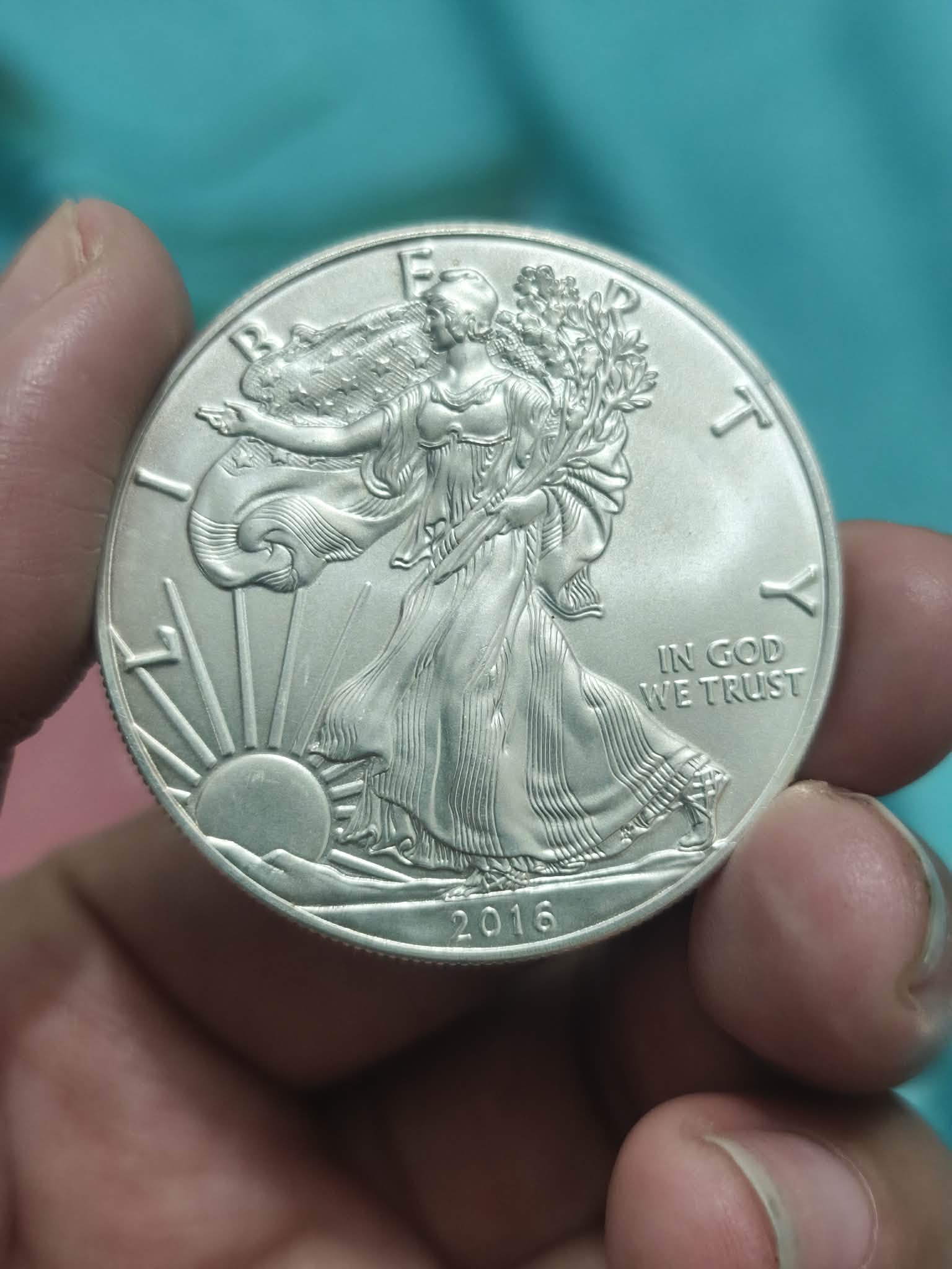 ptpa.. for Sale!! 2016 Walking Liberty 1 oz. Fine Silver Price: 8k
