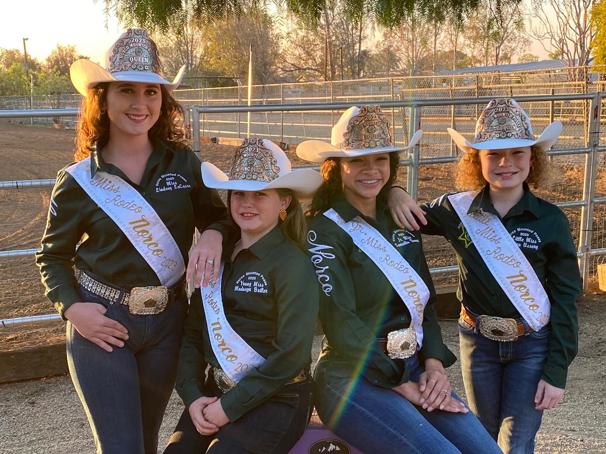 Norco Mounted Posse Rodeo Queen Pageant | Last night the girls attended ...