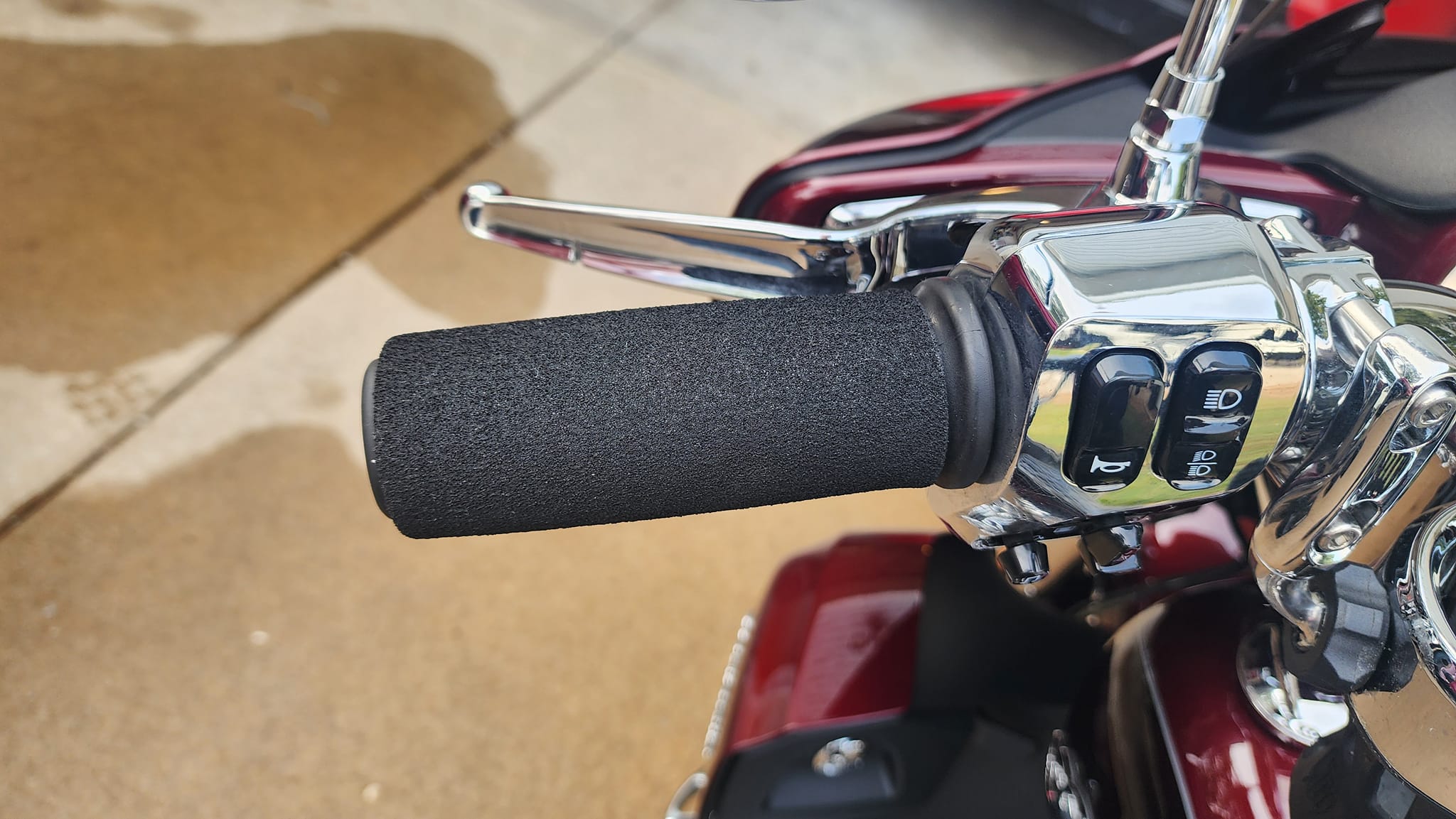 Ariete grip and Daytona grip comparison