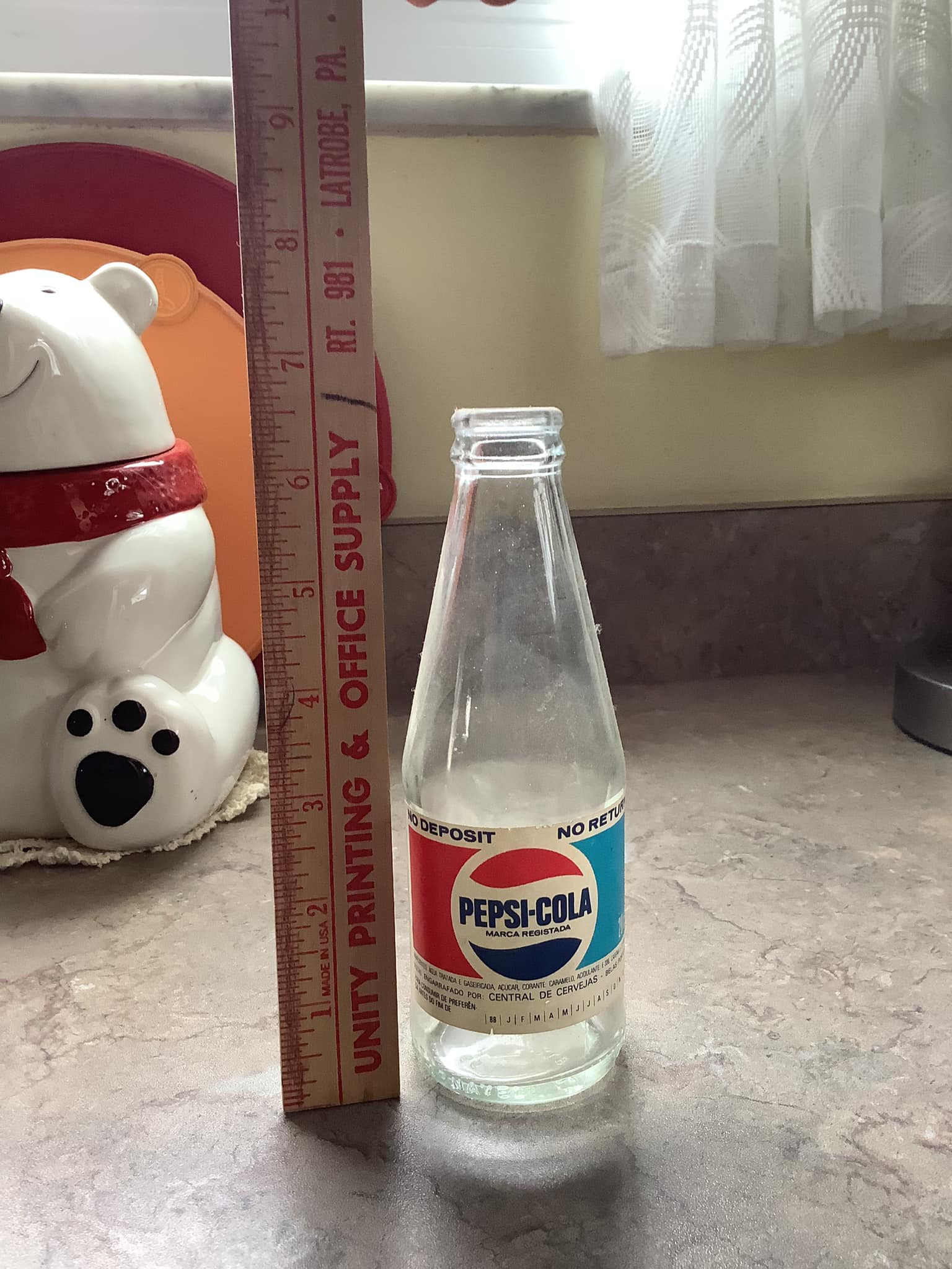 Rare small Pepsi bottle found at estate sale display picture 1