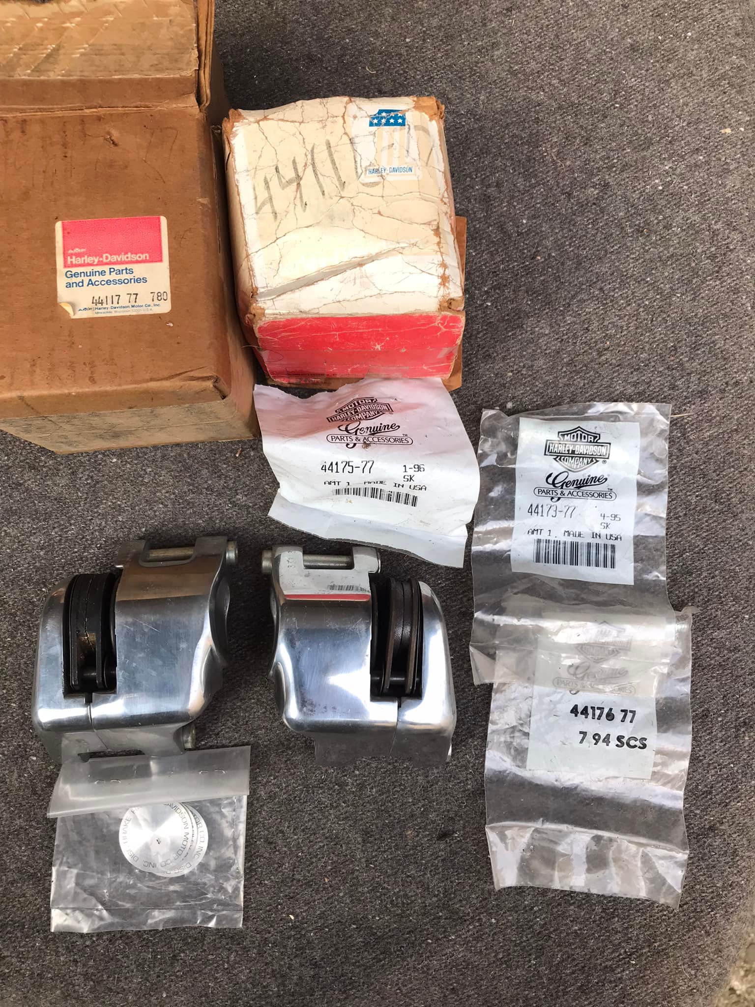 Chrome front caliper, custom fishtails, female owned