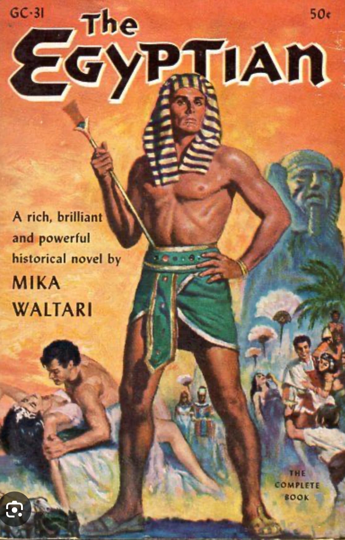 The Egyptian by Mika Waltari, a historical fiction novel about