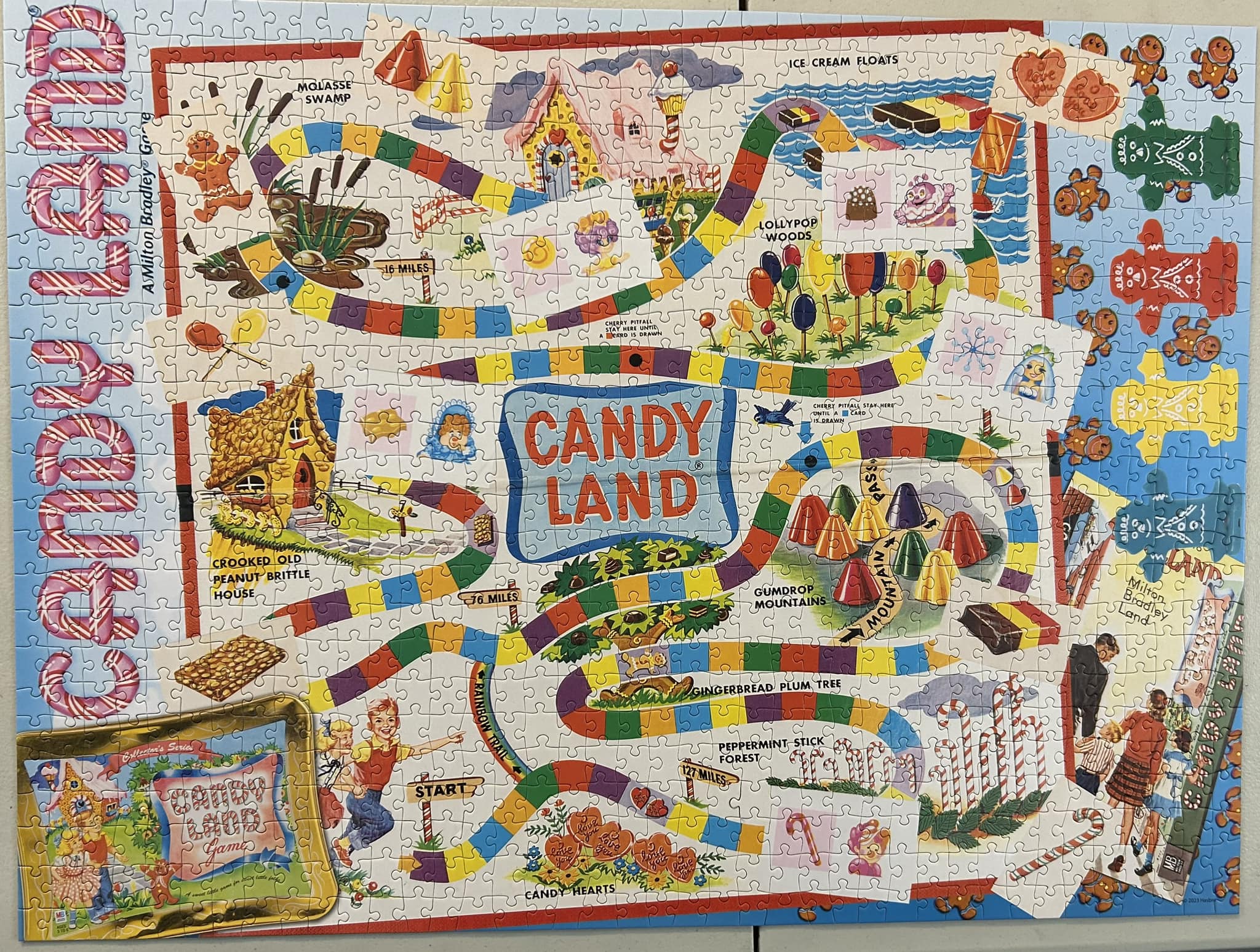 Quite a fun puzzle to do! Candy Land, 1000pcs Spin Master Puzzles