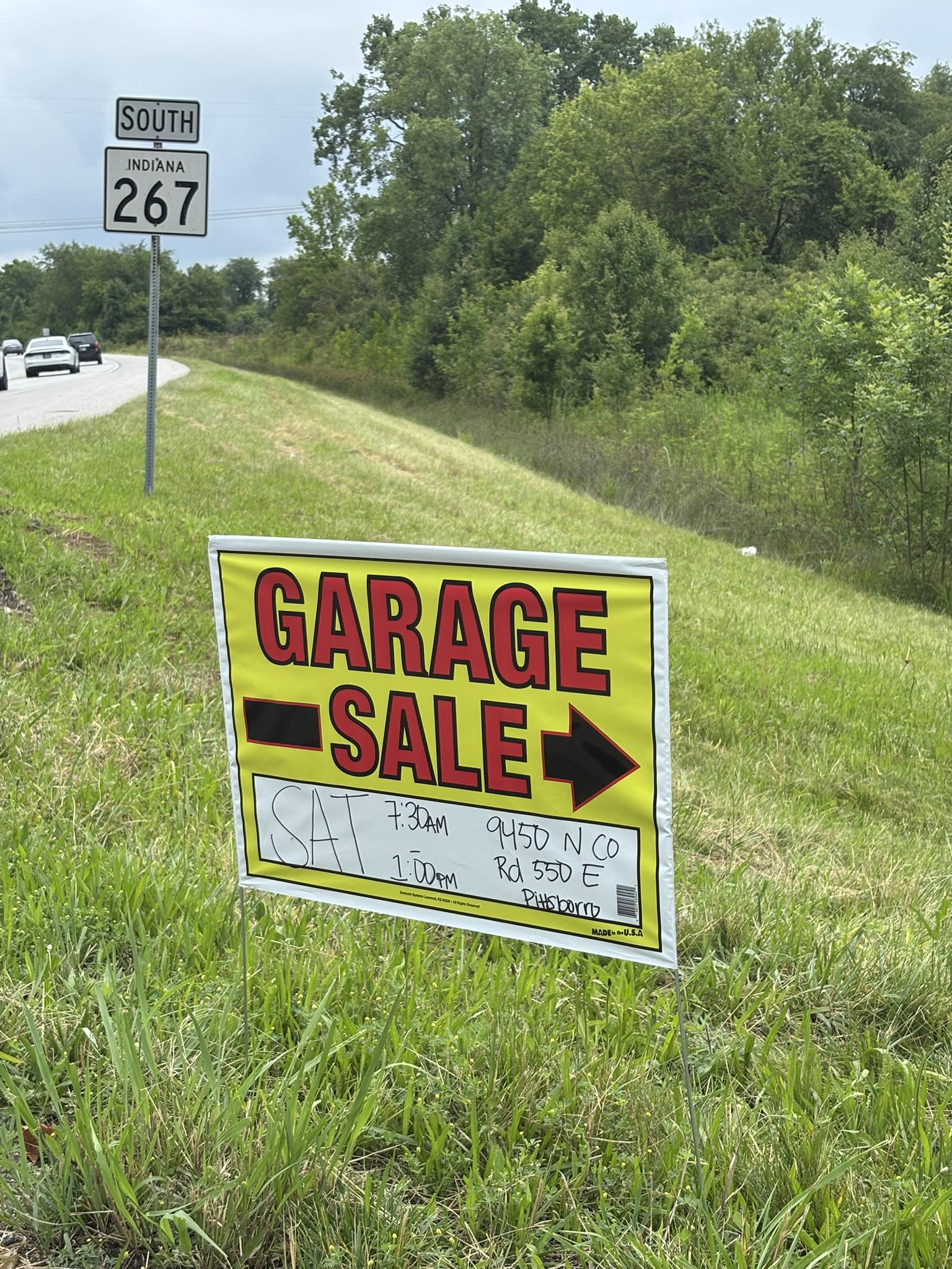 Pittsboro, Indiana multi-family garage sale with American Eagle