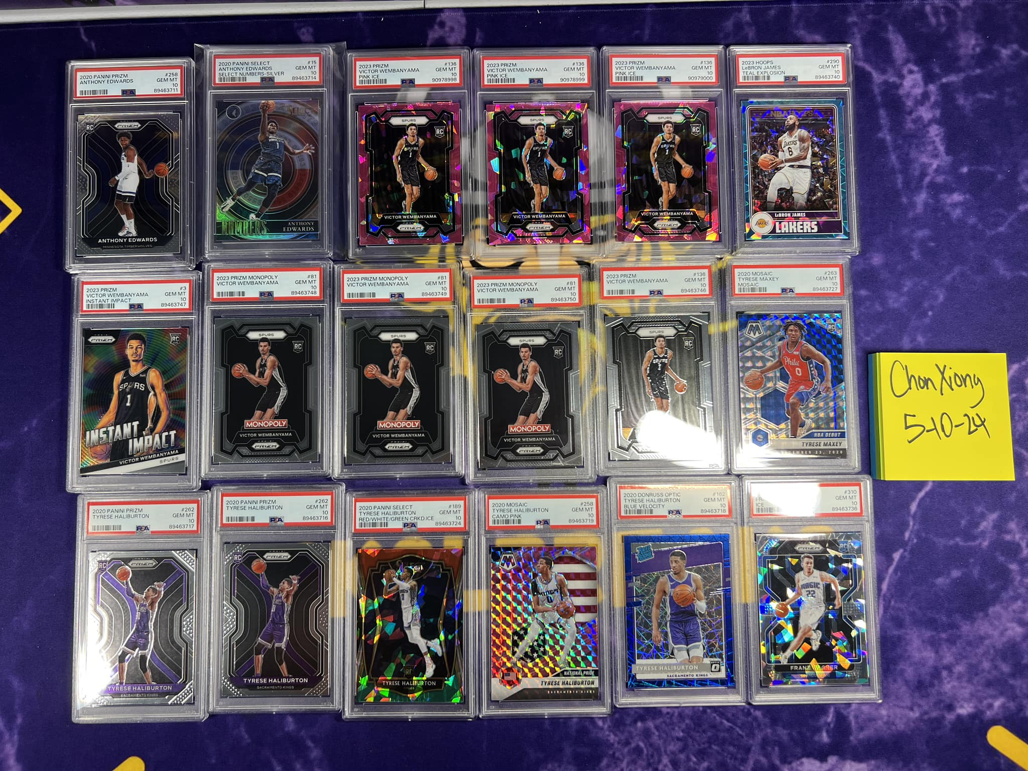 FEW CARDS FOR SALE*** Juju Orange Refractor Auto /25 - $1,600 