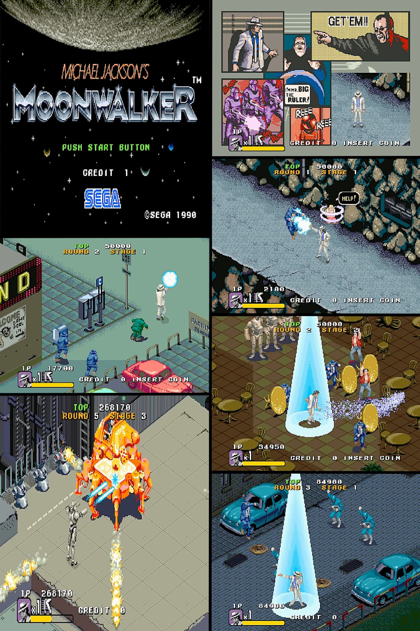 Michael Jackson's Moonwalker | Arcade