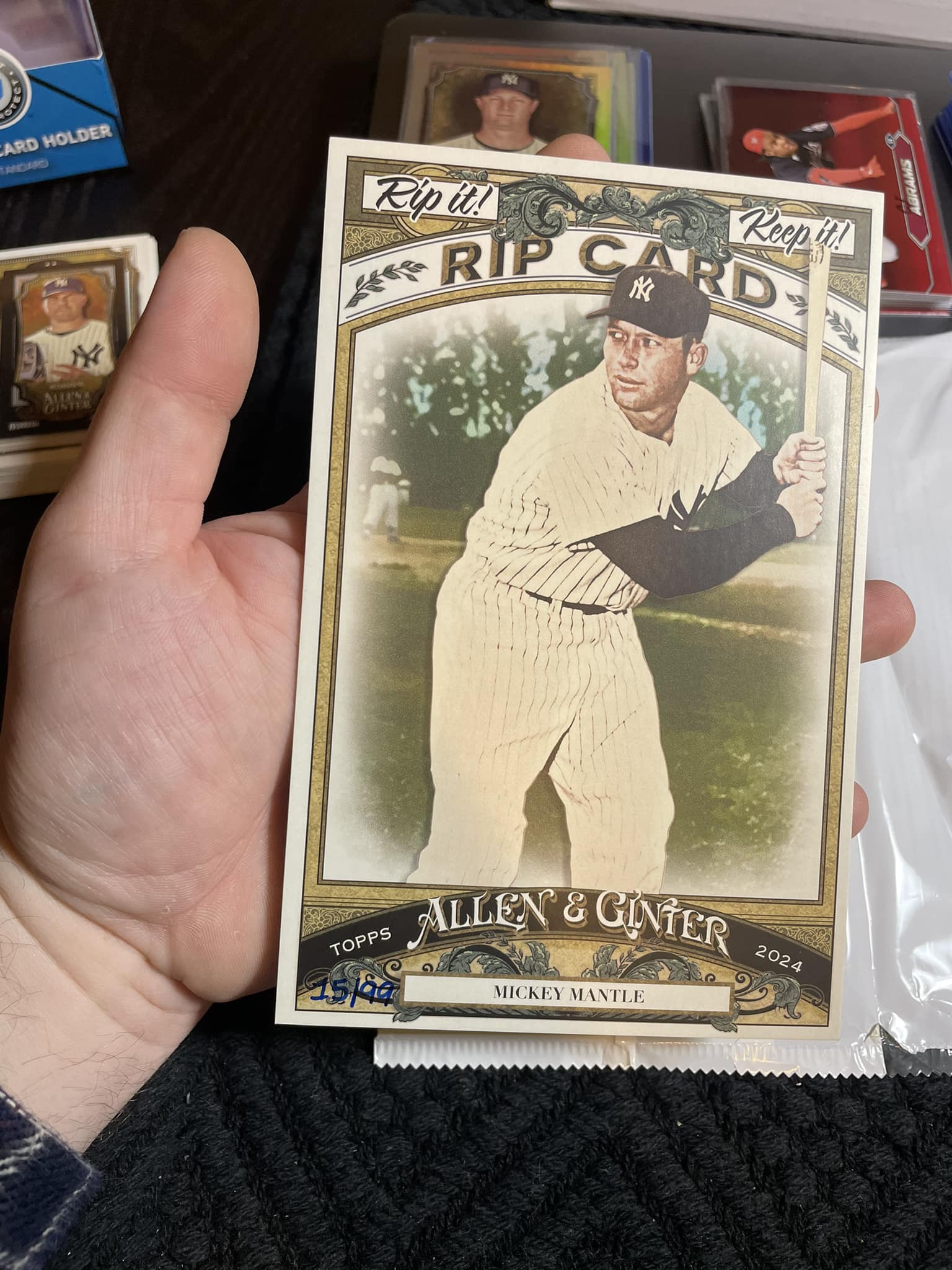 Should I rip the A&G rip card?