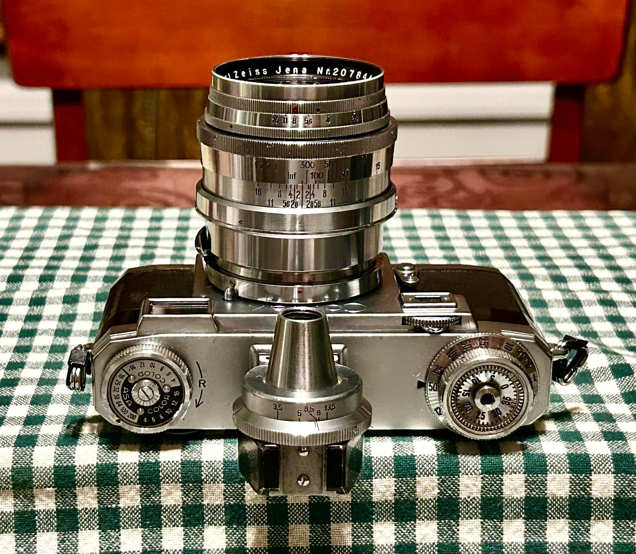 1941 Contax II with Carl Zeiss Jena Sonnar lens