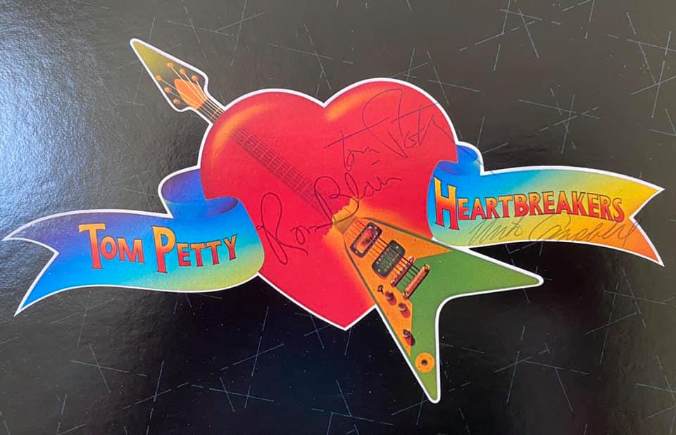 Tom Petty Heartbreakers Tin Sign – 8x12 Inch, Rock Roll Band Concert Meadowlands A73