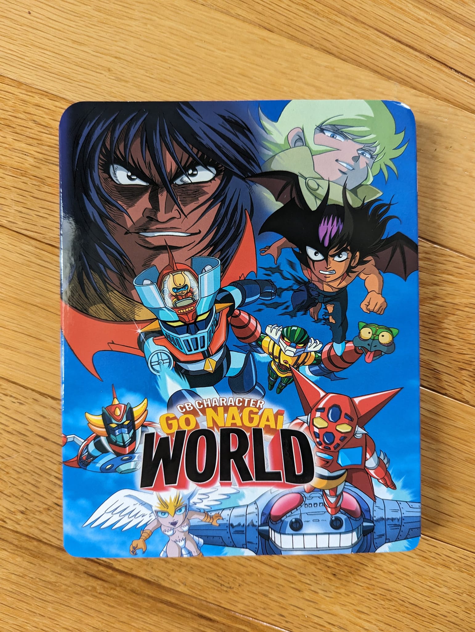 Discotek's current anime collection on DVD and Blu-ray