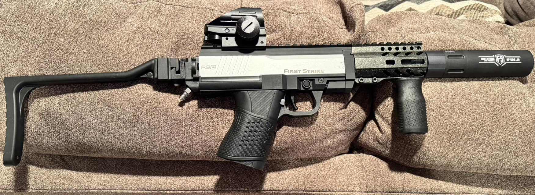 Adattatore MOS Per Mirino Punto Rosso – Per Marcatore First Strike FSC Paintball
