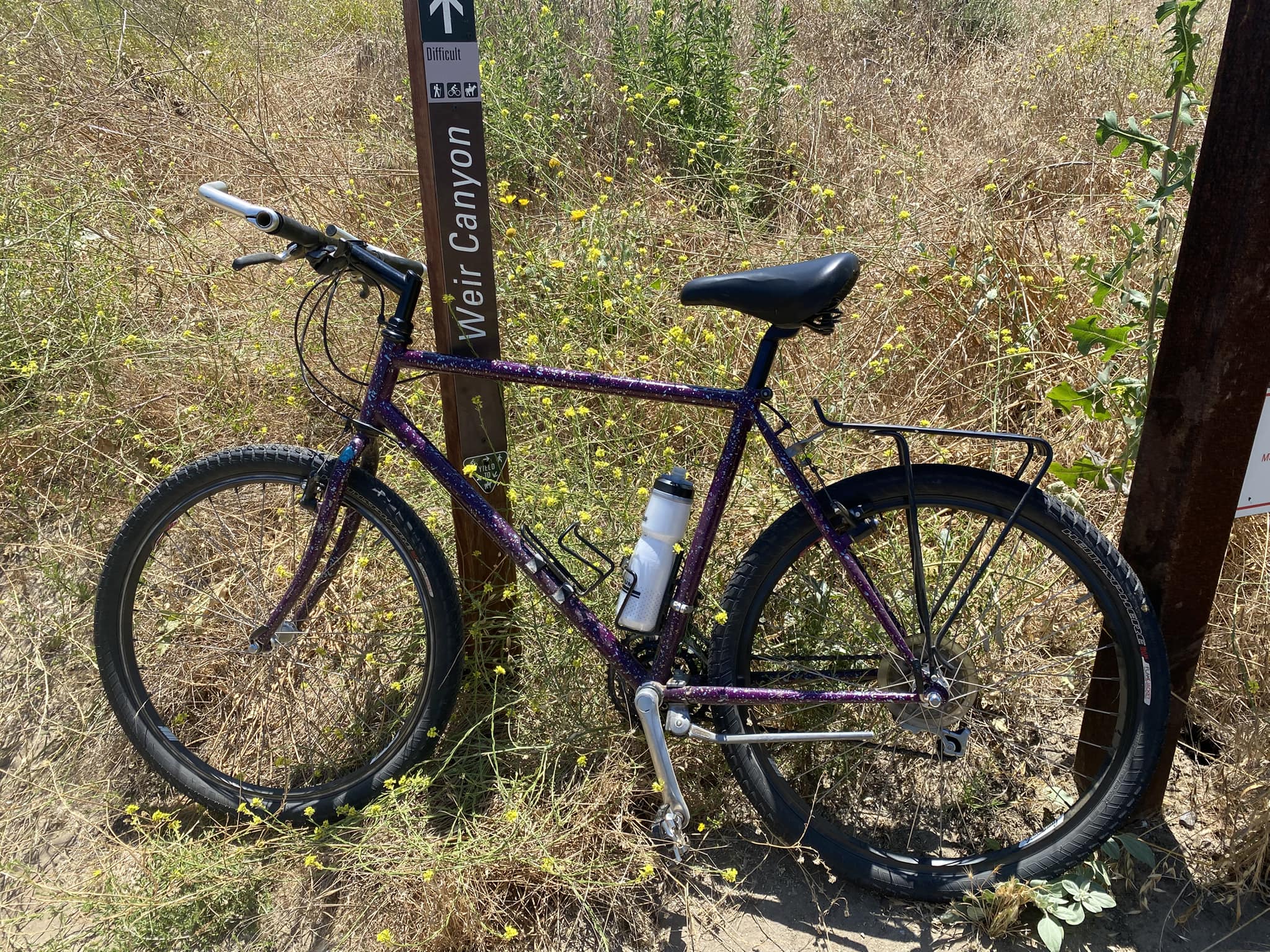 Riding my '92 Gary Fisher frankenbike again