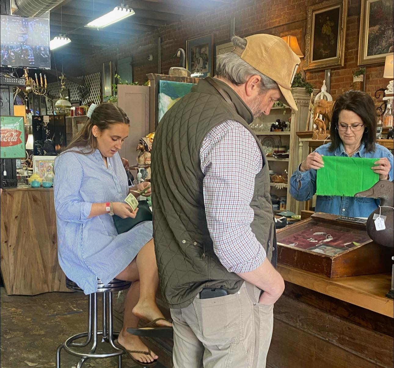 Walt - All this time I’ve been paying for stuff… and she’s making much ...
