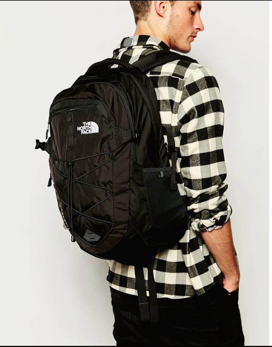 north face borealis backpack on person The The classic Borealis Backpack is a best North Face Surge VS Borealis