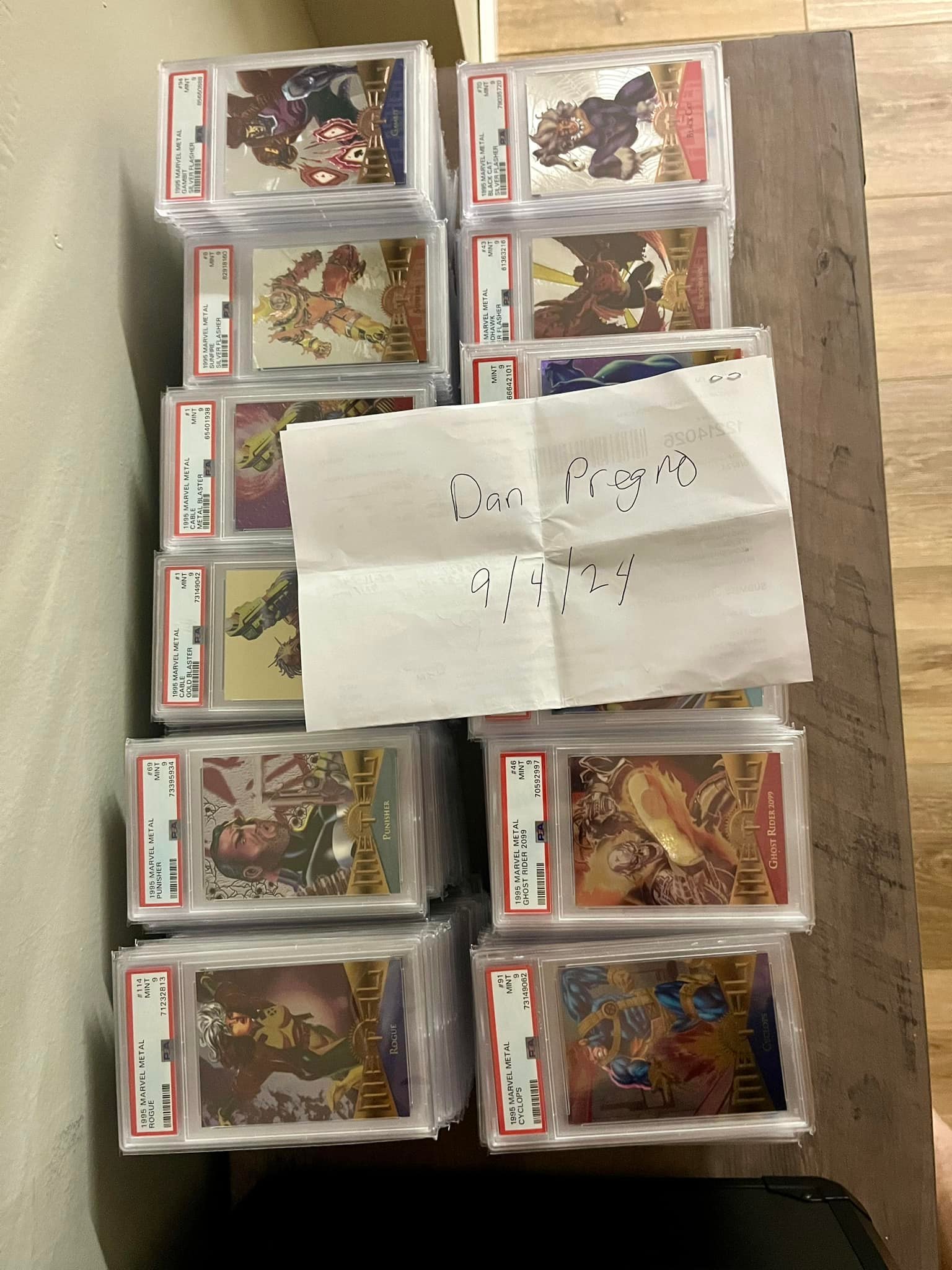 PSA Graded 1995 Marvel Metal Universe Set for Sale