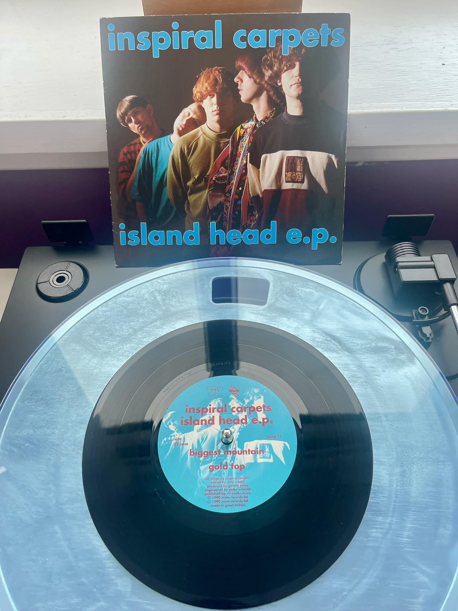 Inspiral Carpets Island Head E.P. 1990 UK release