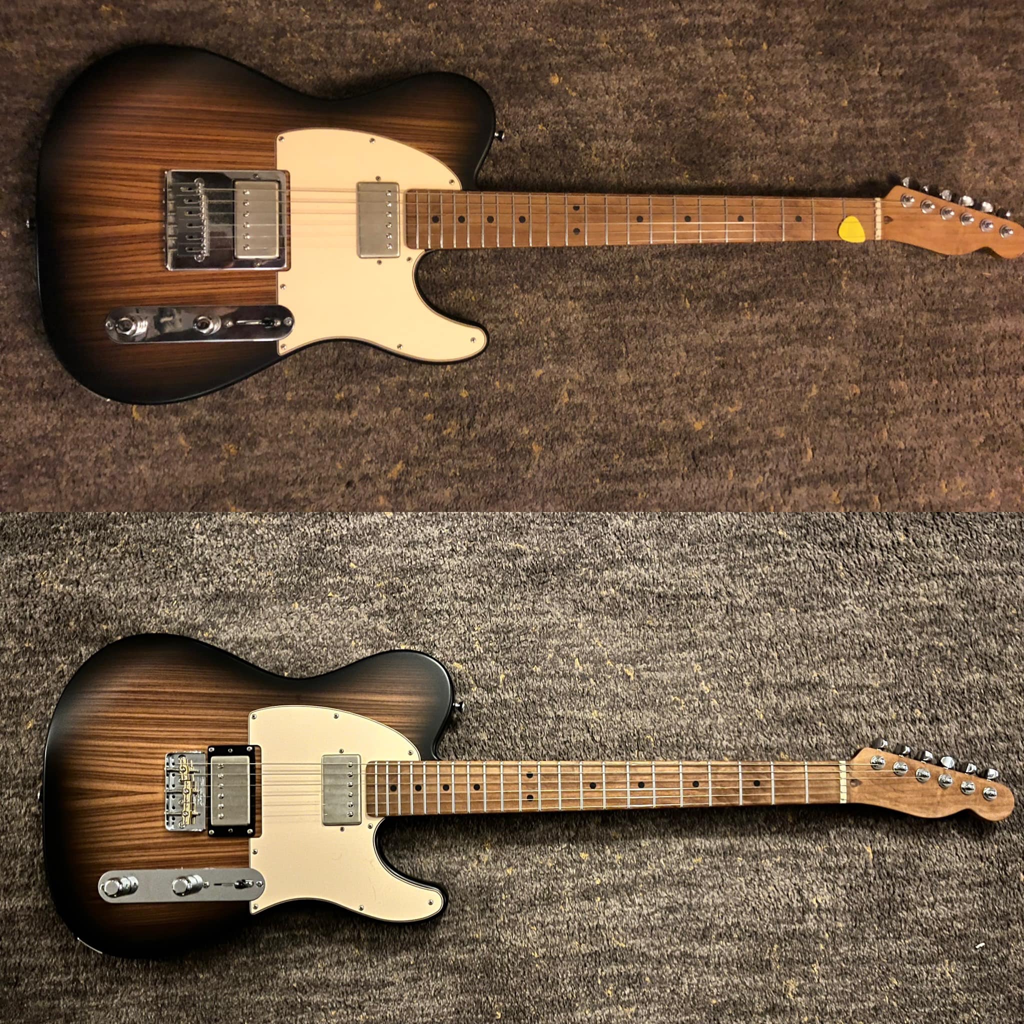 2022 Tone Ninja 5/16 compensated brass Telecaster bridge