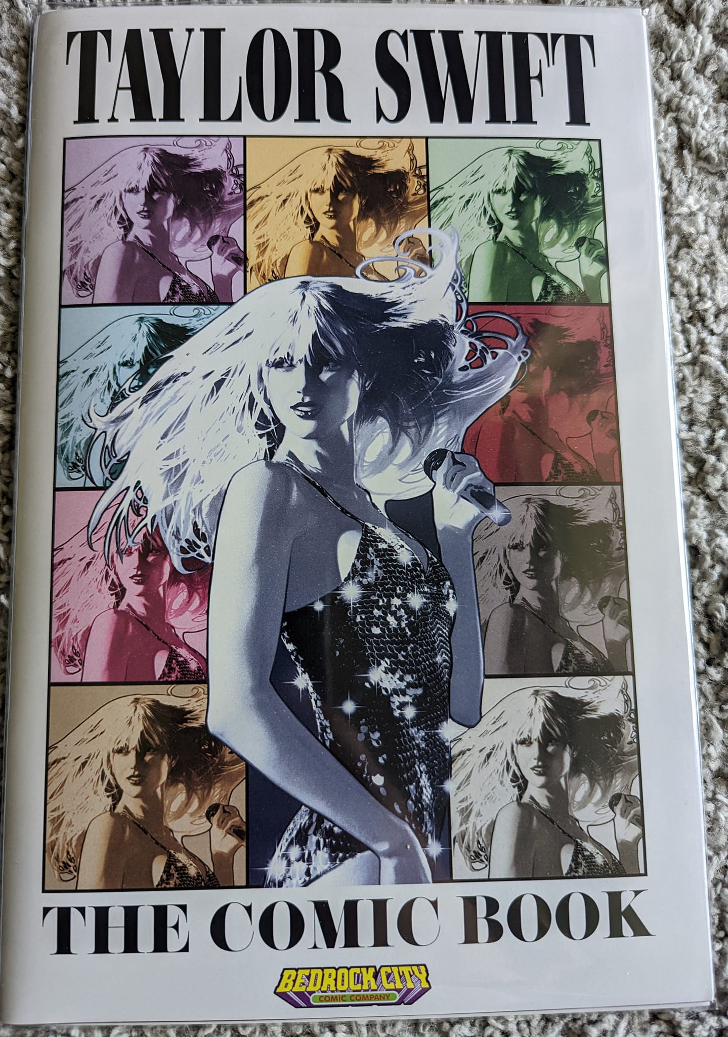Taylor Swift comic book covers for each era