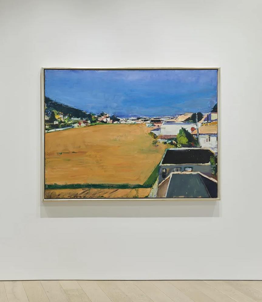 Richard Diebenkorn, Marin Landscape, 1962, 51 1/2 x 70 in. (130.8