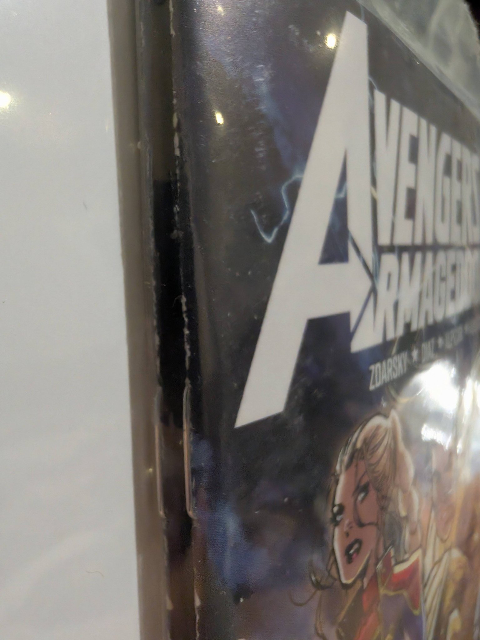 Rare Avengers Armageddon #1 2nd printing polybag with two comics