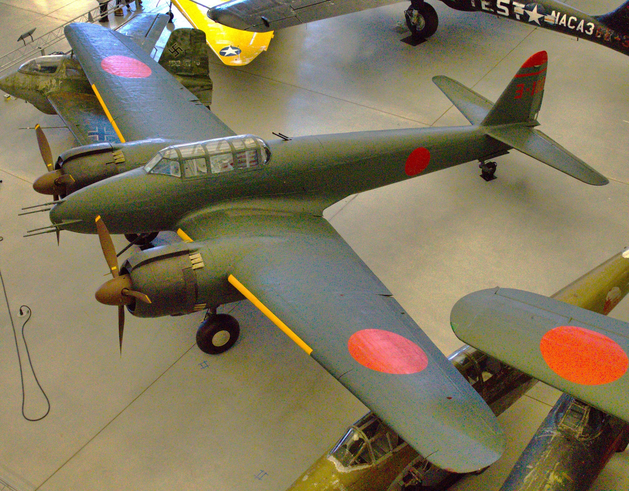 The Nakajima J1N1 Gekko (Allied codename IRVING) was flown by the