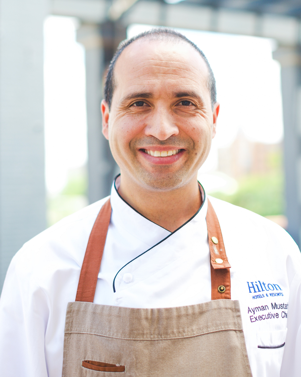 Hilton - Meet our Executive Chef, Ayman Mustafa!👨‍🍳 From Amman, Jordan ...