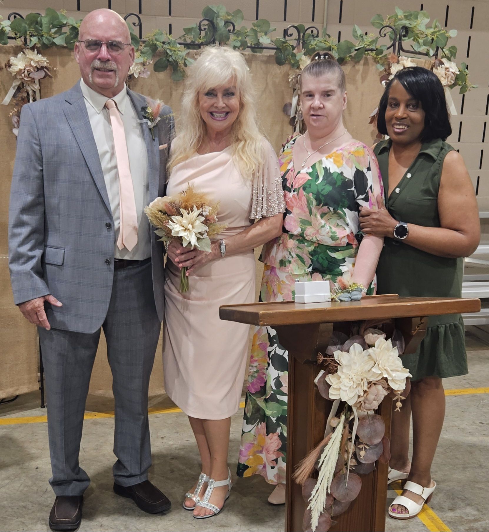 Tiffany - Little Sister Patsy Cunningham 's dress matched my dress ...