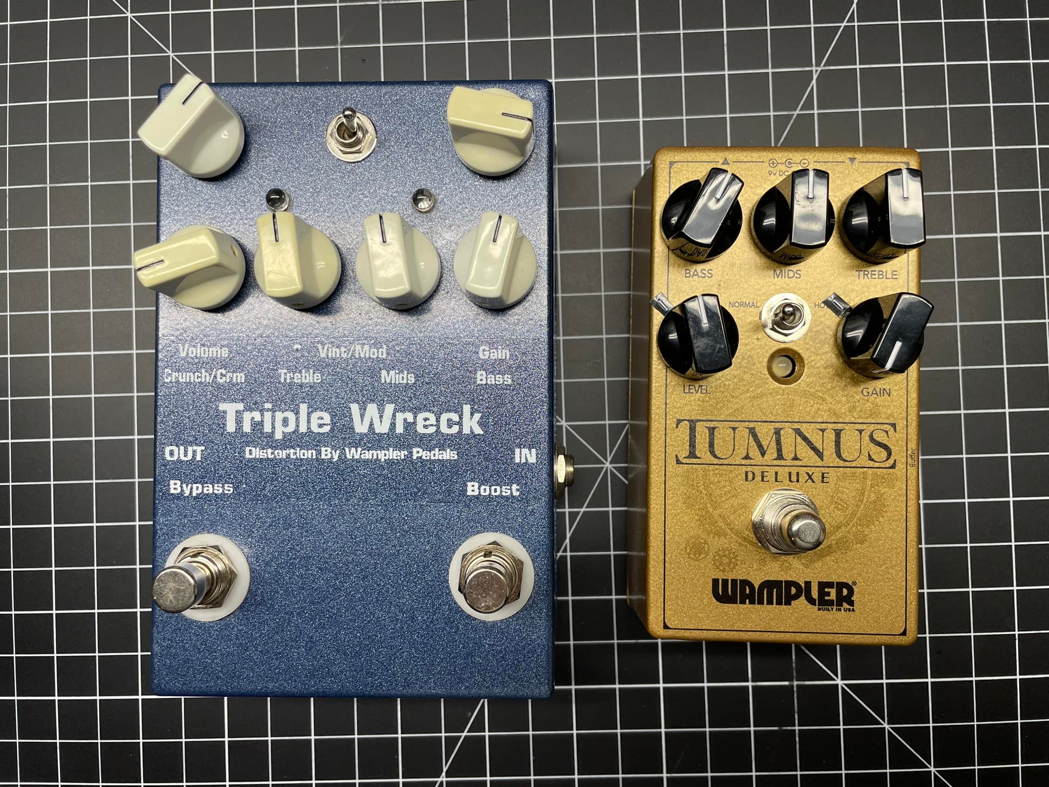 What are the experiences with the Wampler Triple Wreck pedal?