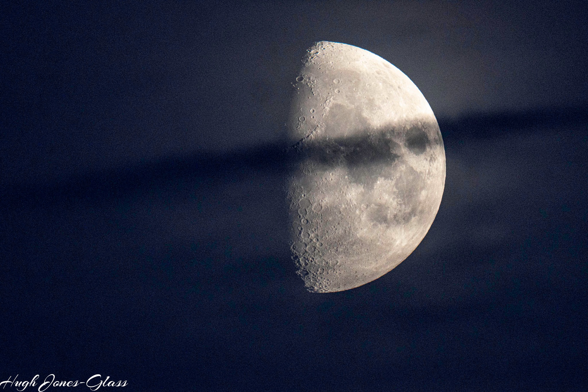 Waxing Gibbous Moon last night at 22.00pm. Z50II 180-600mm