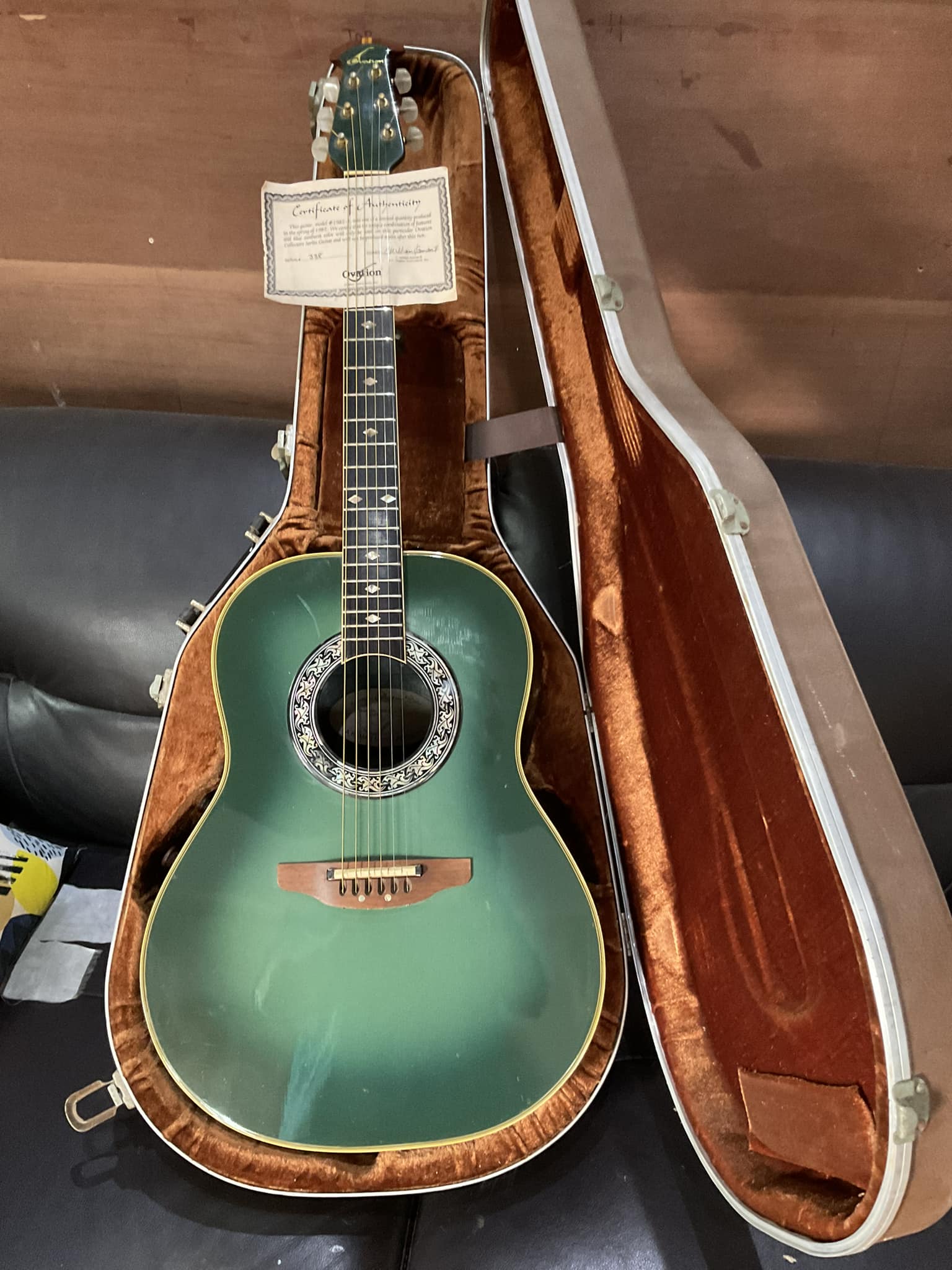 1987 Ovation Collectors Edition Guitar Restoration