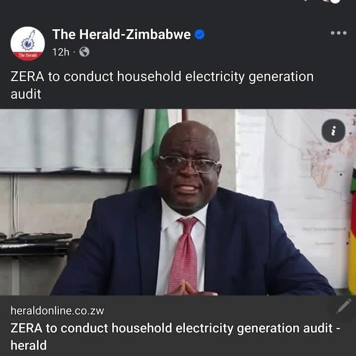 Lets Build Our Homes ZW | The Zimbabwe Energy Regulatory Authority ...
